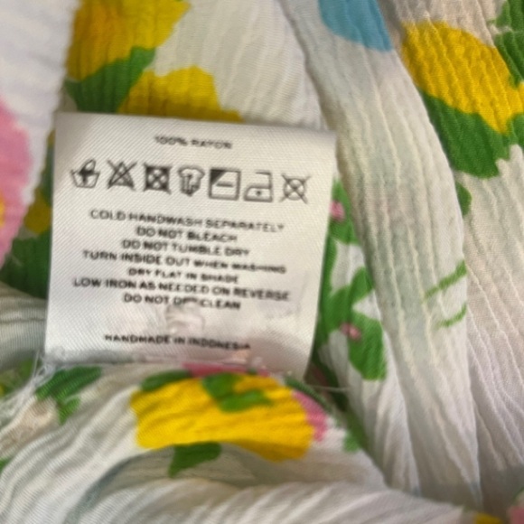 Faithfull the Brand Caliente Floral Print Mini Dress Size 6 - Picture 10 of 15